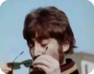 Sticker from The Beatles