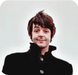 🙂 emoji The Beatles Telegram sticker 10 of 11
