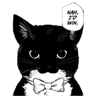 Sticker from Nah I'd win