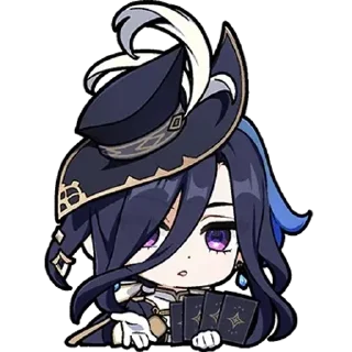 Sticker from Genshin Beta 1