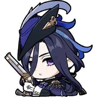 Sticker from Genshin Beta 1