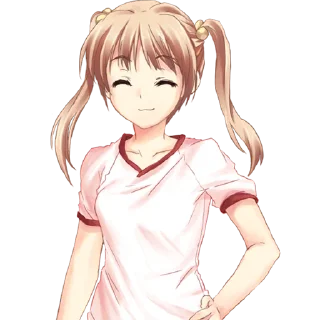 Sticker from Канал > @katawa_shoujo_rus