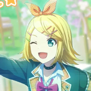 😉 emoji Kagamine Rin! ` @oksyeva Telegram sticker 17 of 120