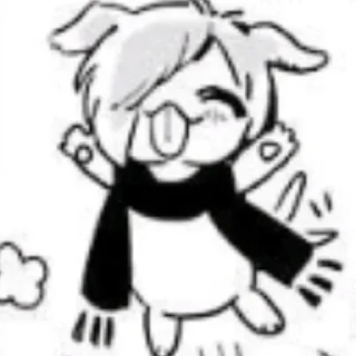 🎎 emoji @gauntree Ꭲᴏilᴇᴛ-Ᏼᴏund Ꮋᴀnᴀᴋᴏ-ᴋun Telegram sticker 16 of 120