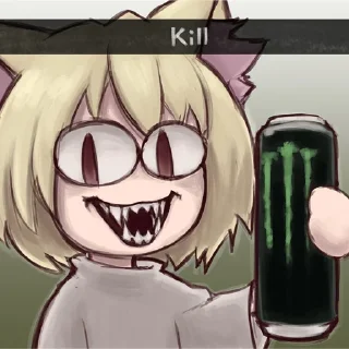 😈 emoji Neco Arc Telegram sticker 16 of 120