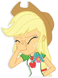 🤦‍♀️ emoji Applejack [EG] | By @Egor418 Telegram sticker 11 of 47
