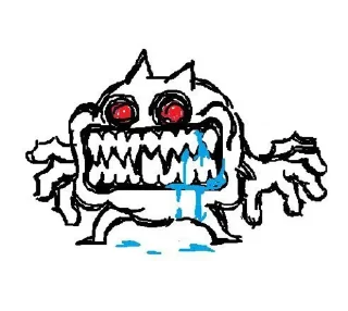 😡 emoji omg Telegram sticker 17 of 120