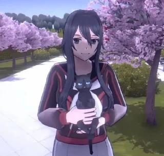 Sticker from Yandere simulator