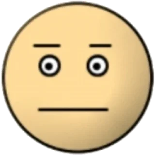 😐 emoji ПЕРВЫЙ ПАКЕТ Telegram sticker 18 of 26