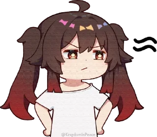 😒 emoji @sempai21 Милые стикеры Telegram sticker 10 of 71
