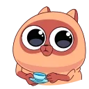☕️ emoji Кот  (@TgSticker) Telegram sticker 13 of 20