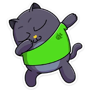 ⭐ emoji Это Кот • @TgSticker Telegram sticker 23 of 49