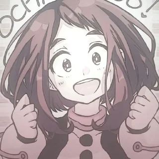 Sticker from uraraka @karacik12
