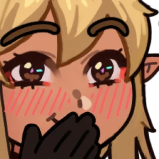🤗 emoji desu Telegram sticker 7 of 9