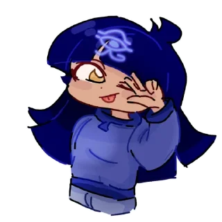 😜 emoji Почеркушки^^ Telegram sticker 8 of 23