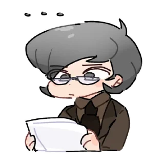 😶 emoji Почеркушки^^ Telegram sticker 4 of 23