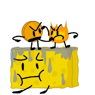 👊 emoji BFDI StickerPack Telegram sticker 5 of 23