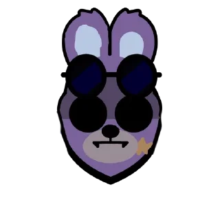 🌟 emoji Glamrock Bonnie forest and tvs Telegram sticker 7 of 39