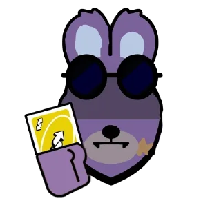 🌟 emoji Glamrock Bonnie forest and tvs Telegram sticker 24 of 39