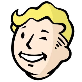 Sticker from Fallout | @huickers