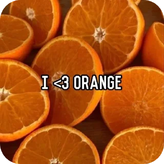🥰 emoji 🍊 @shchobshokuvaty Telegram sticker 18 of 30