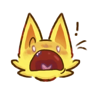 😨 emoji Жупажум энимал хер перерисовка Telegram sticker 7 of 20