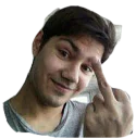 🖕 emoji LFU party Telegram sticker 14 of 69