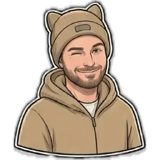 😉 emoji Alina & Geffol Telegram sticker 18 of 120