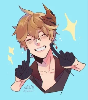 🌟 emoji тарталья Telegram sticker 10 of 120