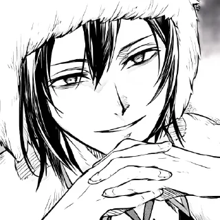 😏 emoji Фёдор Достоевский || @weihrs Telegram sticker 17 of 85