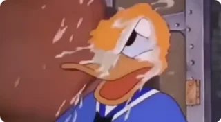 🌟 emoji Donald Duck 2 Telegram sticker 5 of 36
