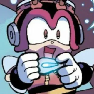 Sticker from Charmy the bee (@sonic_the_hednehog)