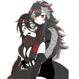 🤗 emoji Shin waifu Telegram sticker 14 of 17