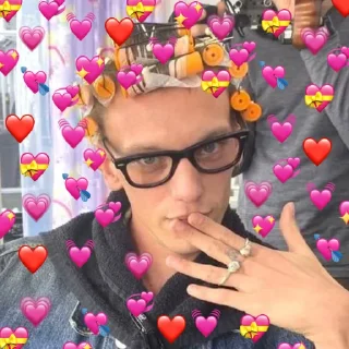 💘 emoji Jamie Campbell Bower Telegram sticker 20 of 45