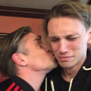 🤢 emoji Jamie Campbell Bower Telegram sticker 12 of 45