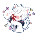 ❤ emoji Mafumafu Sticker (cat) Telegram sticker 5 of 72