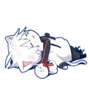 😓 emoji Mafumafu Sticker (cat) Telegram sticker 23 of 72