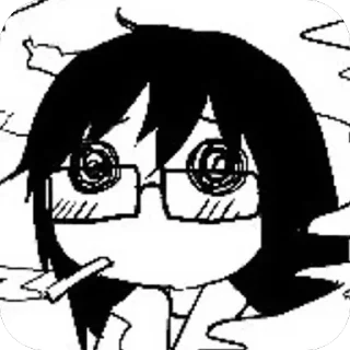 🫥 emoji 𝑔𝑜𝑡ℎ𝑖𝑐 𝑝𝑟𝑖𝑛𝑐𝑒𝑠𝑠🖤 Telegram sticker 11 of 91
