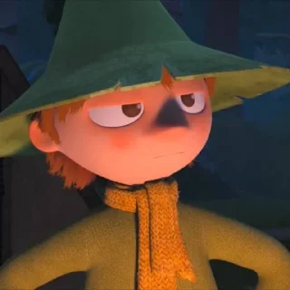 🌟 emoji snufkin @hu2kun Telegram sticker 24 of 33