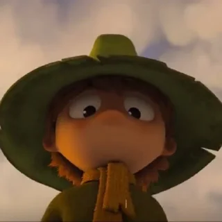 🌟 emoji snufkin @hu2kun Telegram sticker 9 of 33