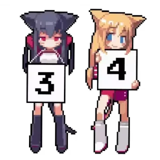3⃣ emoji Rule34 counter animated | @ignorantsplace Telegram sticker 11 of 13