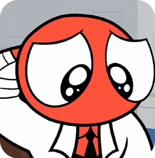 🌟 emoji Красный Telegram sticker 13 of 23