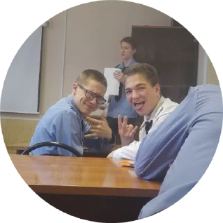 😜 emoji Шиза Telegram sticker 12 of 21