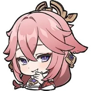 Sticker from ☆꙳ yae miko ꙳☆