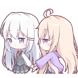 Sticker from Тяночки-школьницы @Nyasticks