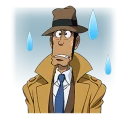 😥 emoji Lupin III Telegram sticker 20 of 38