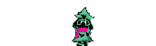 Sticker from Deltarune cursed V2