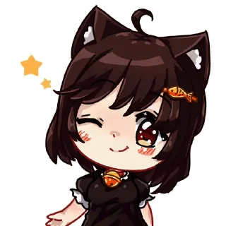 Sticker from Kuro || @loentar