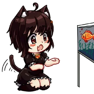 Sticker from Kuro || @loentar