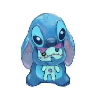 Sticker from Cute Stitch by @peach_artworld